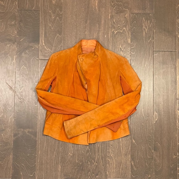 Rick Owens Suede Jacket - Picture 4 of 16